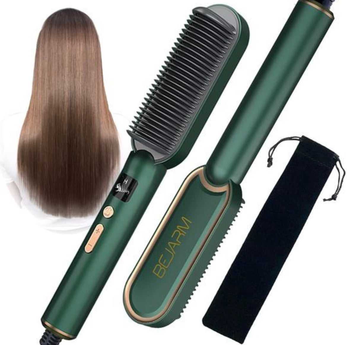 Multifunctional 2-in-1 Professional Hair Straightener Comb
