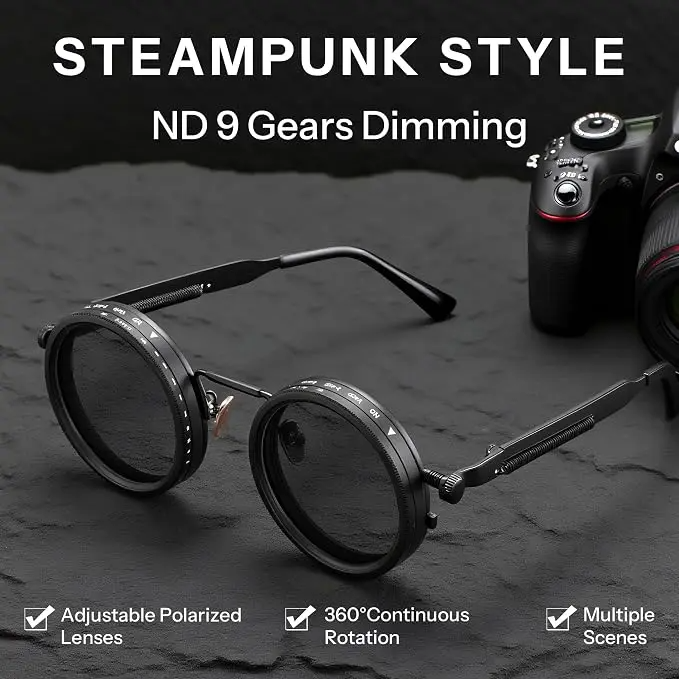 Adjustable Polarized Tinted Sunglasses